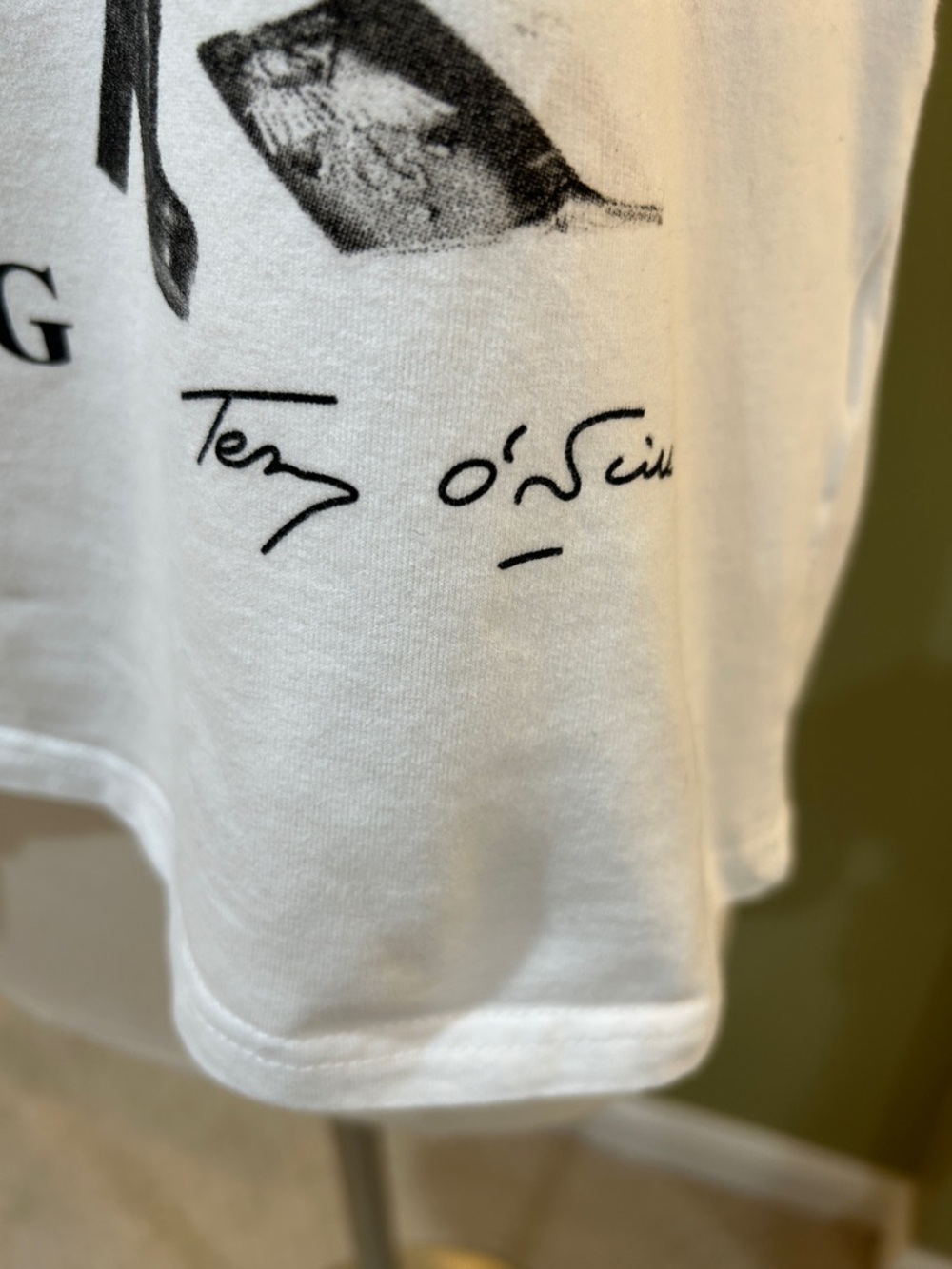 Anine Bing David Bowie Diamond Dogs Tee | Terry O’Neill Graphic Cotton Shirt M - Picture 4 of 9